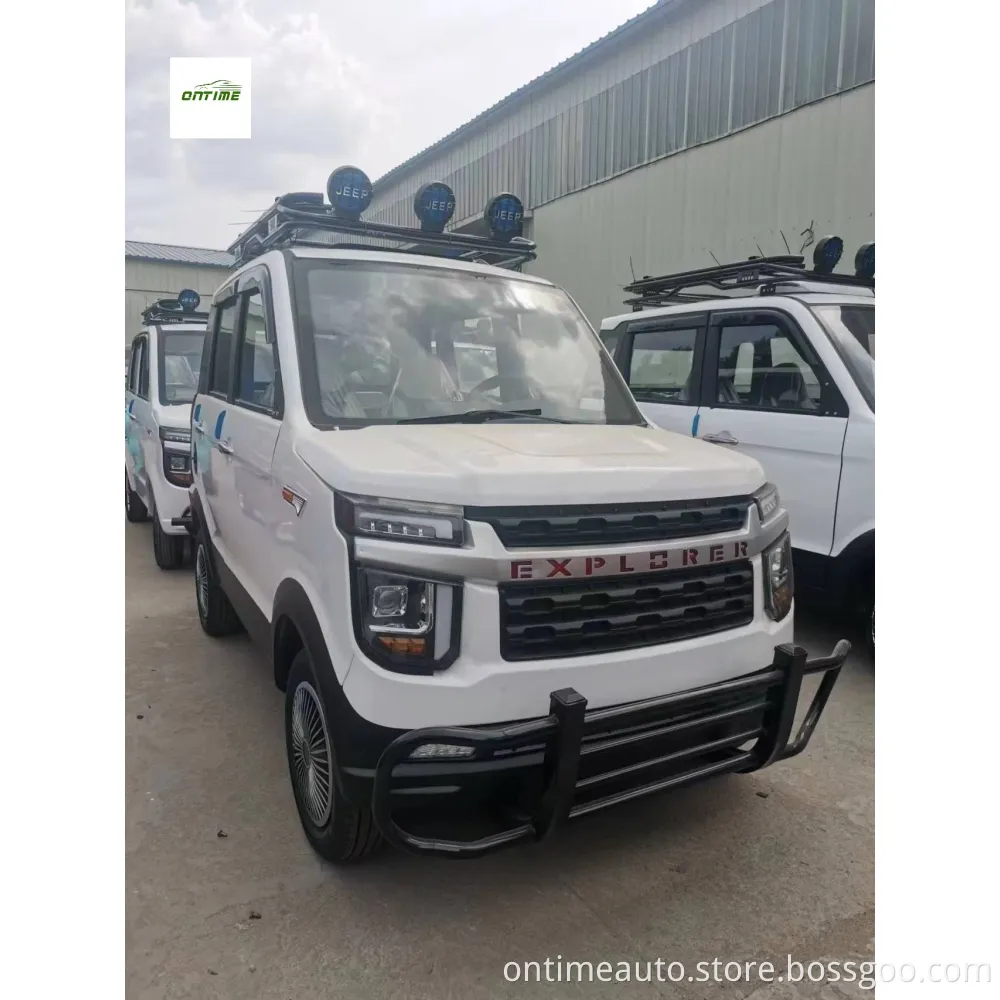 Right Hand Drive Speed 30-50 Km/H Cheap New 4 Wheels Electric Vehicle Electric Car Ontime S Plus